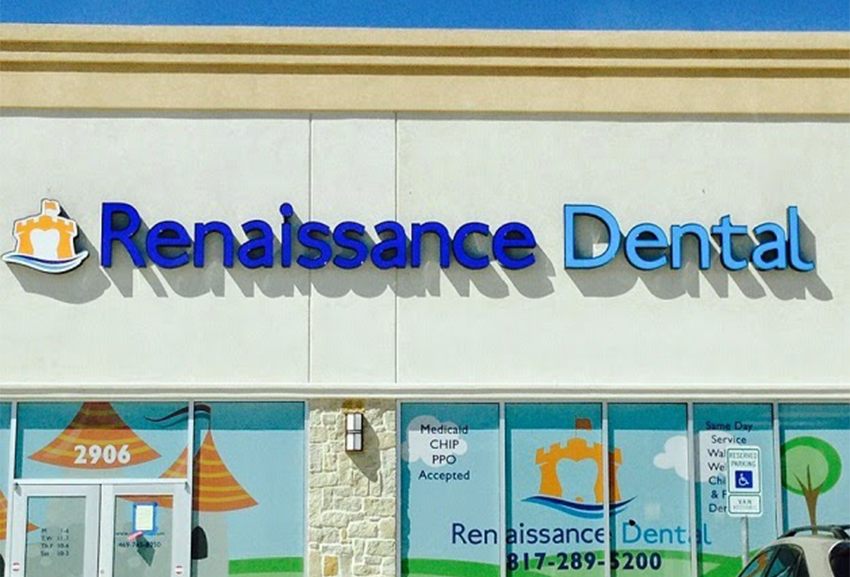 Outside view of Renaissance Dental in Forth Worth Texas