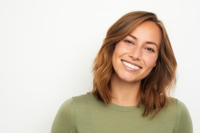 Beautiful smiling woman