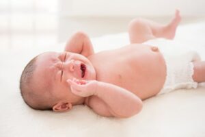 Fussy baby.